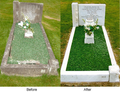 Curbed Before and After Memorials